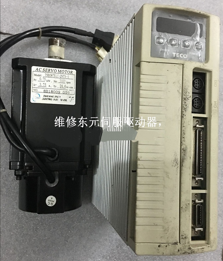 山東  煙臺東元伺服驅(qū)動(dòng)器TSTA 20C維修 Teco TSTA20C伺服放大器修理過電流